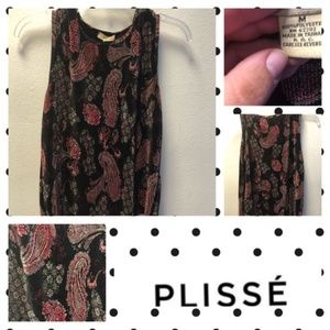 🔥HOT SALE🔥 Plisse Textured Paisley Blouse